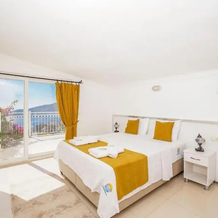 Seaview With Jacuzzi For 8 People In Antalya, Kas - Awz 128 * Καλκάν