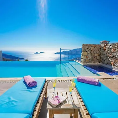 Villa Seaview With Jacuzzi For 8 People In Antalya, Kas - Awz 128 *