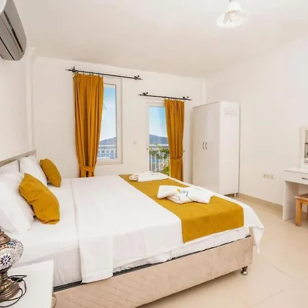 Seaview With Jacuzzi For 8 People In Antalya, Kas - Awz 128 Villa *