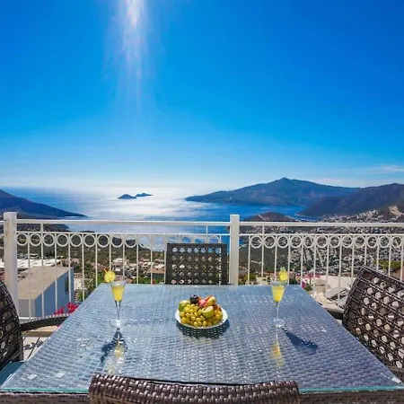 Villa Seaview With Jacuzzi For 8 People In Antalya, Kas - Awz 128 Kalkan