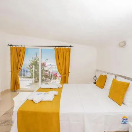 Villa Seaview With Jacuzzi For 8 People In Antalya, Kas - Awz 128 *