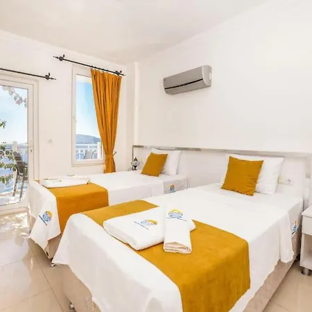 Seaview With Jacuzzi For 8 People In Antalya, Kas - Awz 128 Villa